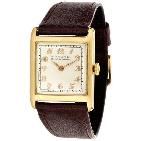 patek philippe art deco wristwatch|patek philippe gold watch.